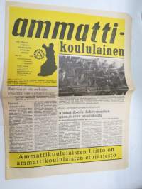 Ammattikoululainen 1970 nr 5 Ammattikoululaisten Liitto ry julkaisu -trade schools pupil´s magazine