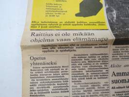 Ammattikoululainen 1970 nr 5 Ammattikoululaisten Liitto ry julkaisu -trade schools pupil´s magazine