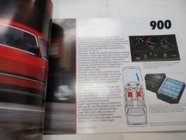 Saab 90, 900, 9000 1986 -myyntiesite / brochure