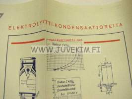 Triotron elektrolyyttikondensaattorit -myyntiesite