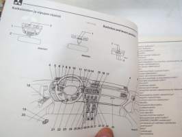 Mitsubishi Galant - omistajan käsikirja / owner´s handbook -käyttöohjekirja