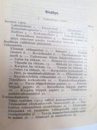 Kansanvalistusseuran Tietokalenteri 1914 -calendar