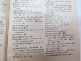Kansanvalistusseuran Tietokalenteri 1914 -calendar