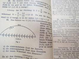 Aufgaben und Lösungen aus der Gleich- und Wechselstromtechnik -Heikko- ja vaihtovirtateknikkaa - electricity technology