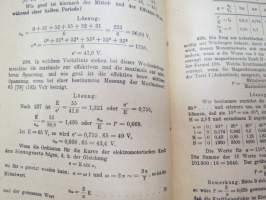 Aufgaben und Lösungen aus der Gleich- und Wechselstromtechnik -Heikko- ja vaihtovirtateknikkaa - electricity technology