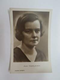 Anni Hämäläinen - Suomalaisia näyttelijöitä, Rautatiekirjakauppa Oy nr 1129 -postikortti / postcard