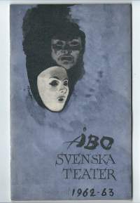 Åbo Svenska Teater   1962-63  - teatteri käsiohjelma