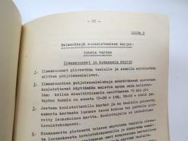 Jalkaväen sotakelpoisuus ja fyysillinen kunto 1952 -military manual - physical condition and fit to combat etc.