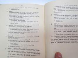 Jalkaväen sotakelpoisuus ja fyysillinen kunto 1952 -military manual - physical condition and fit to combat etc.