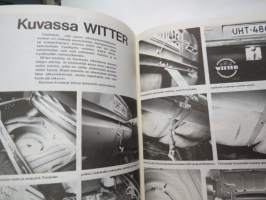 Atoyn sanomat - Auto- ja konealan kausijulkaisu 6 kpl lehtiä vuodelta 1979-80 -magazines