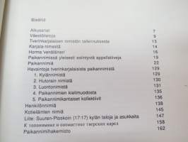 Tverinkarjalaisista nimistä - Suomalais-ugrilaisen seuran toimituksia 209 -carelian names