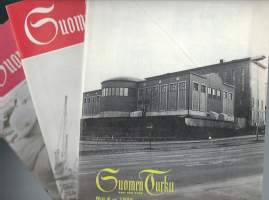 Suomen Turku 1985;2 ja 4, 1986;4 yht 3 lehteä