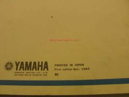 Yamaha YZ250K parts catalogue varaosaluettelo