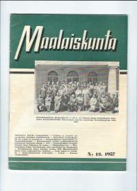 Maalaiskunta 1957 nr 12, Maalaiskuntien liiton äänenkannattaja / Ulvila  esittelyssä kuvia