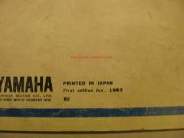 Yamaha IT250Z 83 parts catalogue varaosaluettelo