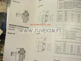 Sisu moteur hydraulique -esite ranskaksi