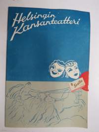 Helsingin Kansanteatteri - Työväenteatteri (Ylioppilastalo) Näytäntökausi 1938-1939 - &quot;Neljä naista&quot;, pääosissa Vappu Elo, Einen Laine, Elsa Turakainen,