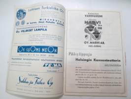 Helsingin Kansanteatteri - Työväenteatteri (Ylioppilastalo) Näytäntökausi 1938-1939 - &quot;Neljä naista&quot;, pääosissa Vappu Elo, Einen Laine, Elsa Turakainen,