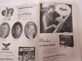 Helsingin Kansanteatteri - Työväenteatteri (Ylioppilastalo) Näytäntökausi 1938-1939 - &quot;Neljä naista&quot;, pääosissa Vappu Elo, Einen Laine, Elsa Turakainen,