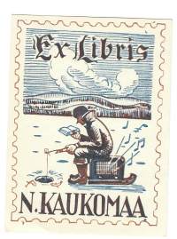 N Kaukomaa  - Ex Libris