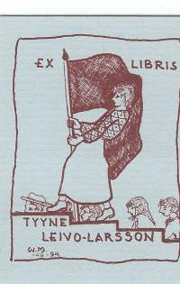 Tyyne Leivo-Larsson -  Ex Libris