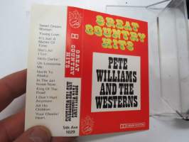 Pete Williams and the Westerns - Great Country Hits - 5th Avenue 1029 C-kasetti / C-cassette