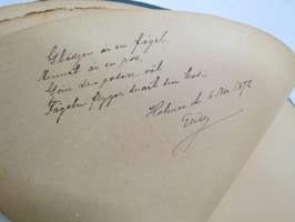 Poesie - Anna Natt och Dag ca. 1891 - svenska flickans album, skriftliga minnesord skrivna av vänner (+ två rittningar) -ruotsalaisen tytön albumi, jossa