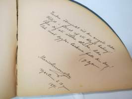 Poesie - Anna Natt och Dag ca. 1891 - svenska flickans album, skriftliga minnesord skrivna av vänner (+ två rittningar) -ruotsalaisen tytön albumi, jossa