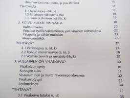 Juuret huomiseen opintoaineistokansio (2002) - Visakoivu / Virtasen visaopas / Kokemuksia visakoivun kasvatuksesta (1951) -curly birch farming