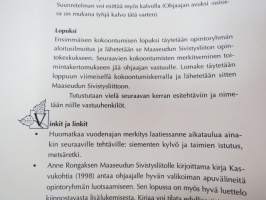 Juuret huomiseen opintoaineistokansio (2002) - Visakoivu / Virtasen visaopas / Kokemuksia visakoivun kasvatuksesta (1951) -curly birch farming