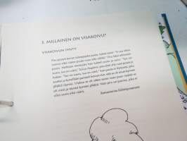 Juuret huomiseen opintoaineistokansio (2002) - Visakoivu / Virtasen visaopas / Kokemuksia visakoivun kasvatuksesta (1951) -curly birch farming