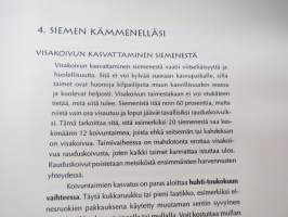 Juuret huomiseen opintoaineistokansio (2002) - Visakoivu / Virtasen visaopas / Kokemuksia visakoivun kasvatuksesta (1951) -curly birch farming