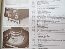 Keithley Electronic Mewasurement Instrumentation - Catalog and Buyers Guide - tuoteluettelo ja opas ostajalle