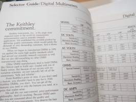 Keithley Electronic Mewasurement Instrumentation - Catalog and Buyers Guide - tuoteluettelo ja opas ostajalle