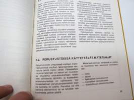 Perustus- ja betonityöt -groundwork and concrete laying in house construction