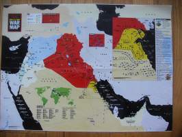 Gulf war map / Irakin sotakartta ja aseistus