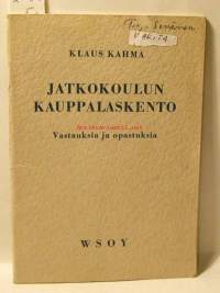 Jatkokoulun kauppalaskento