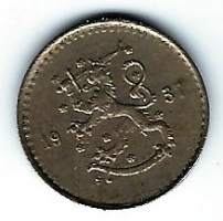 25  penniä  1937