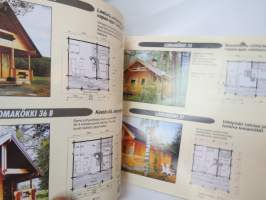 Nilsiän Hirsituote Oy - hirsihuvilat -myyntiesite -log house brochure