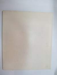 Kajaani Oy 1907-1967 -kuvakirja tehtaan nykypäivästä (saksankielinen) / presentation book of an mill (in german)