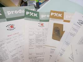 P &amp; K produkter - Pargas Kalbergs Ab broschyrer -brochures