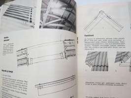 Minerit aaltokattolevy -esittelee tuotteen, käyttökohteet, tekniset ominaisuudet, työtavat, työkalut ja tarvikkeet -myyntiesite -brochure