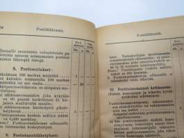 Suomen Valtiokalenteri 1922, sisältää kaiken tarpeellisen ja tarpeettoman tiedon Suomen valtion asioista ja virkamiehistä, esimerkiksi karttapaperin