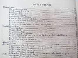 Autokäsikirja 3.1 1954 ...tekniikka ja auton käyttö -automobil technics and use