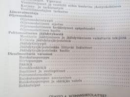 Autokäsikirja 3.1 1954 ...tekniikka ja auton käyttö -automobil technics and use