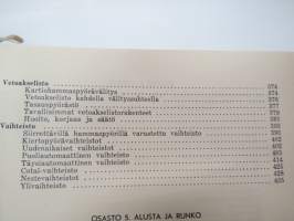 Autokäsikirja 3.1 1954 ...tekniikka ja auton käyttö -automobil technics and use