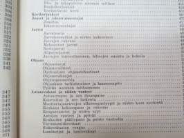 Autokäsikirja 3.1 1954 ...tekniikka ja auton käyttö -automobil technics and use