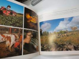 Laitila kuvateos -kuntaesittelykirja, teksti suomeksi, ruotsiksi ja englanniksi -community presentation book