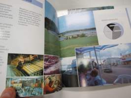Laitila kuvateos -kuntaesittelykirja, teksti suomeksi, ruotsiksi ja englanniksi -community presentation book