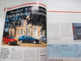 Aja Hyvin 1995 nr 1 -Peugeot autoilun erikoislehti -asiakaslehti / customer magazine